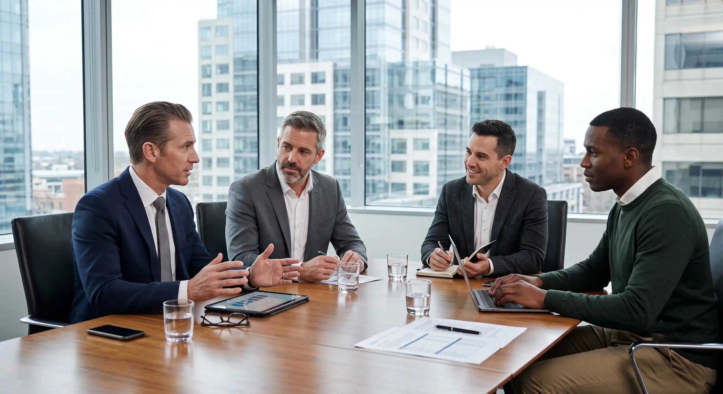  Executives developing leadership through professional education 